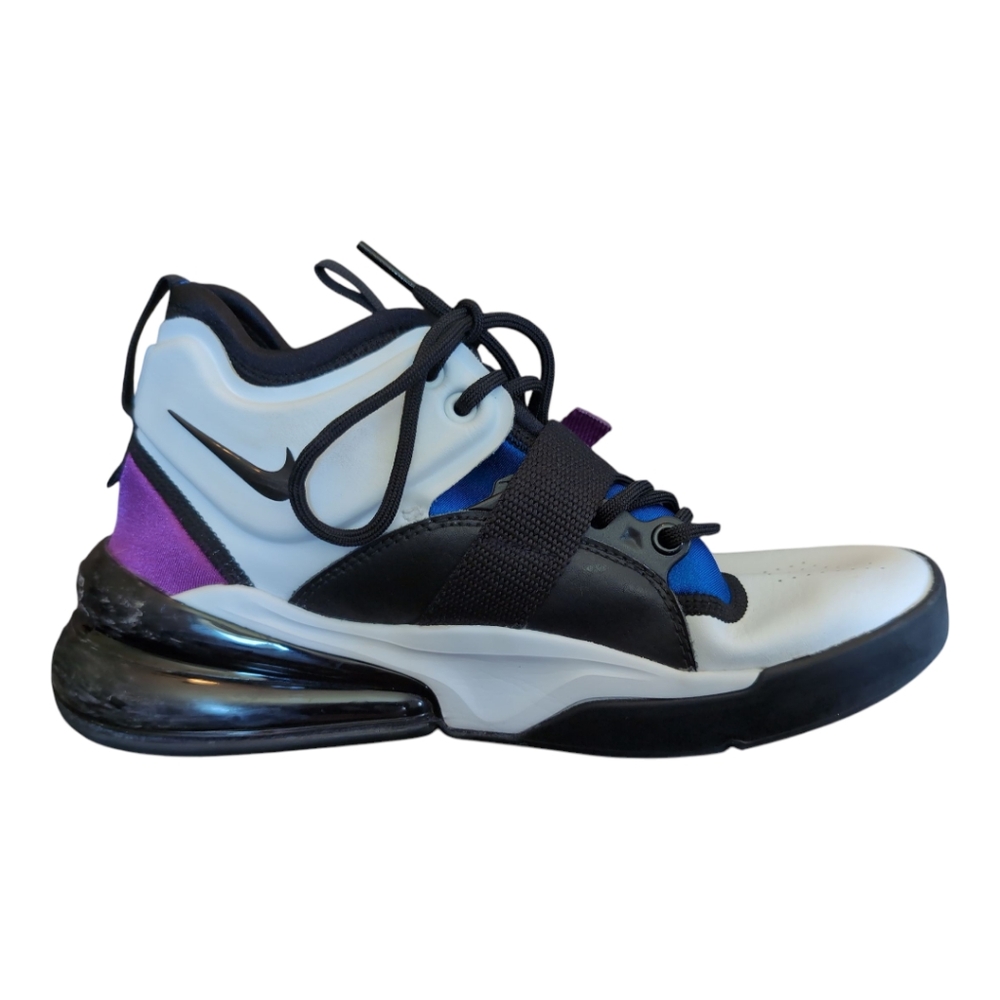 Nike air 270 aj8208-102, White, and Purple Athletic Shoes